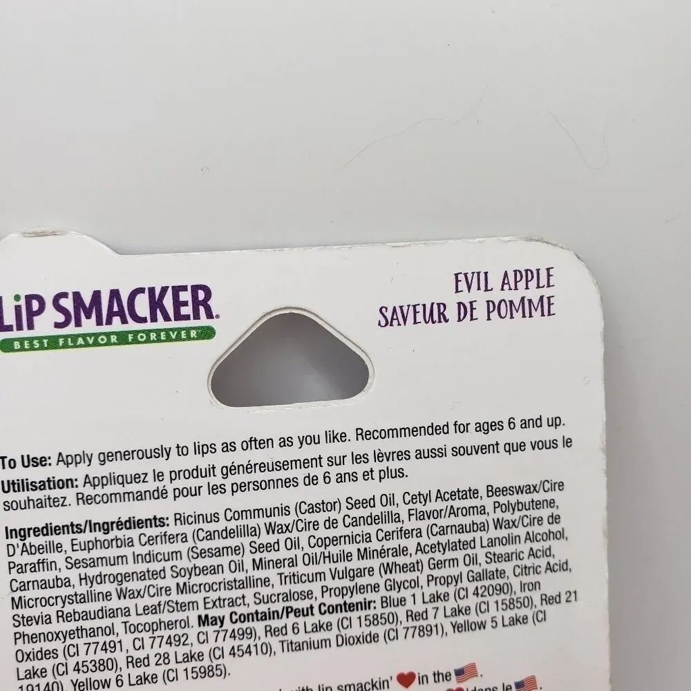 Evil apple limited Edition lip Smacker lip balm